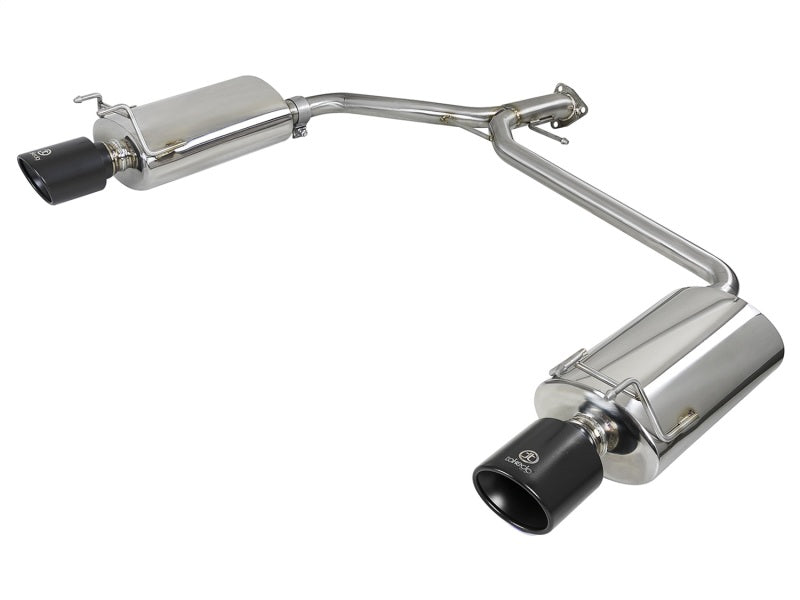 aFe Takeda 2.25-1.75in 304 SS Axle-Back Exhaust w/ Black Tips 13-17 Honda Accord Sport Sedan I4-2.4L - Burkken Auto Parts