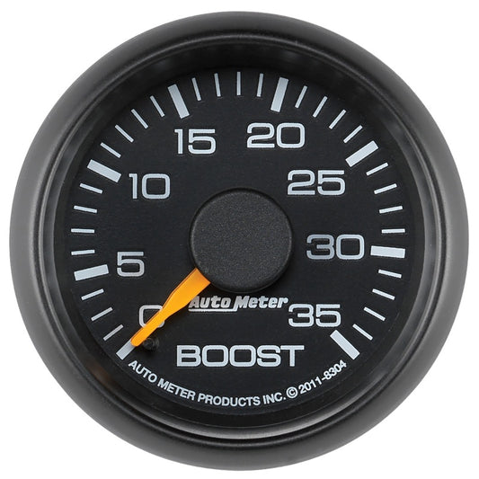 Autometer Factory Match GM 2-1/16in 35 PSI Mechanical Boost Gauge - Burkken Auto Parts