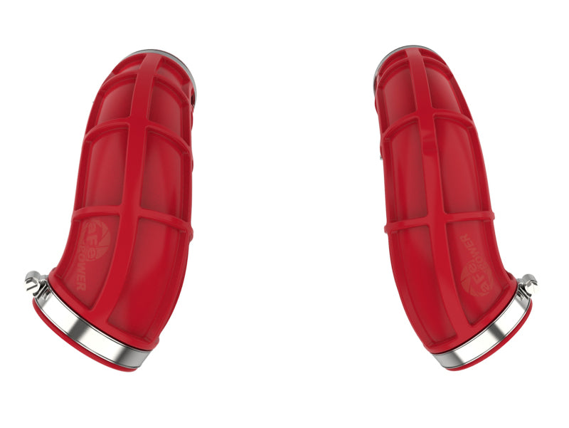 aFe Power 22-24 Toyota Land Cruiser (J300) / 22-24 Toyota Tundra V6-3.4L (tt) Red Turbo Inlet Pipes - Burkken Auto Parts
