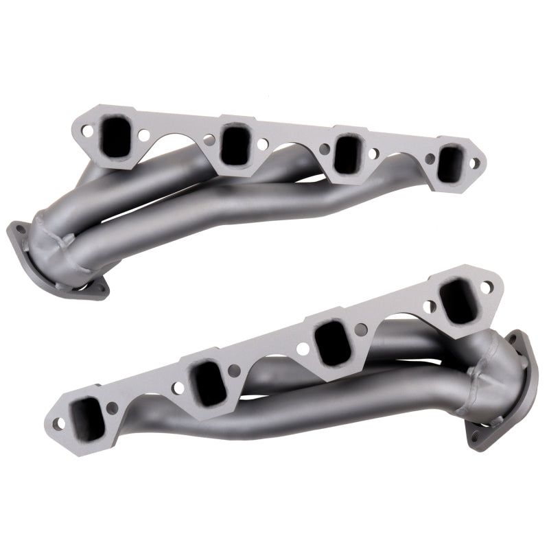BBK 79-93 Mustang 5.0 Shorty Unequal Length Exhaust Headers - 1-5/8 Titanium Ceramic - Burkken Auto Parts