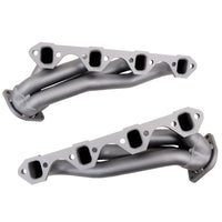 BBK 79-93 Mustang 5.0 Shorty Unequal Length Exhaust Headers - 1-5/8 Titanium Ceramic - Burkken Auto Parts