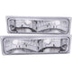 ANZO 1988-1998 Chevrolet C1500 Euro Parking Lights Chrome - Burkken Auto Parts