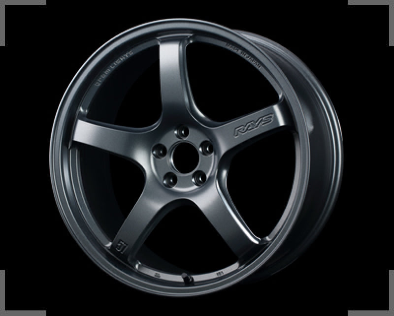 Gram Lights 57CR 19x9.5 +45 5x114.3 Gunblue II Wheel - Burkken Auto Parts