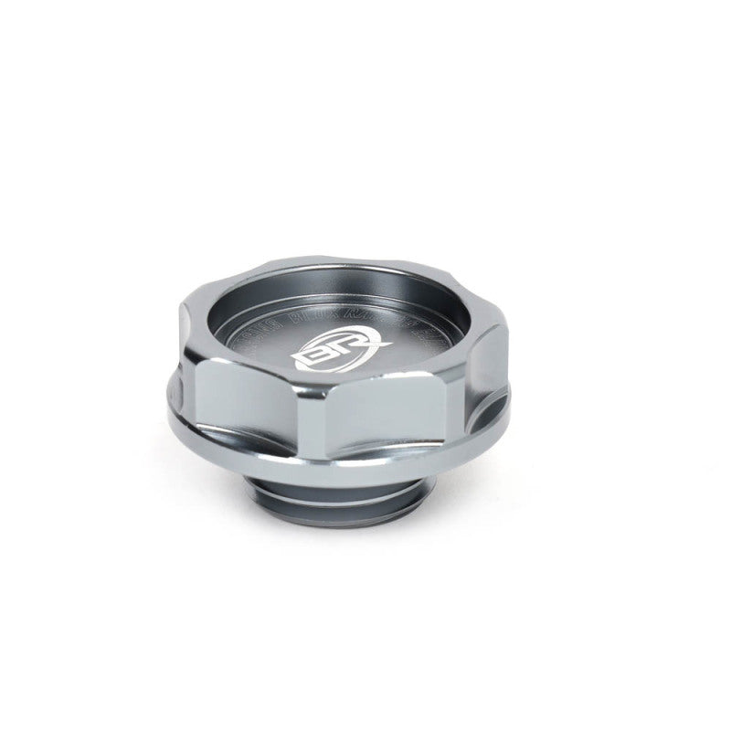 BLOX Racing Billet Honda Oil Cap - Gunmetal - Burkken Auto Parts