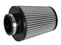 aFe MagnumFLOW Pro DRY S Universal Air Filter 3in F / 6in B / 4.5in T (Inv) / 7in H - Burkken Auto Parts