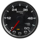 Autometer Spek-Pro Gauge Boost 2 1/16in 60psi Stepper Motor W/Peak & Warn Blk/Black - Burkken Auto Parts
