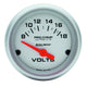 Autometer Ultra-Lite 52mm Short Sweep Electronice Voltage Gauge - Burkken Auto Parts