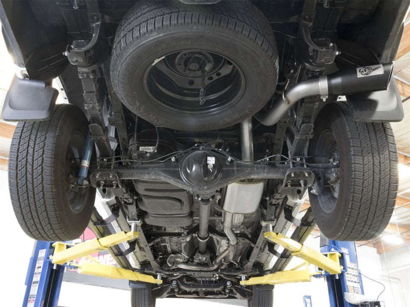 aFe MACHForce XP Cat-Back SS w/Black Tips 16 Toyota Tacoma V6-3.5L - Burkken Auto Parts