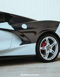 Anderson Composites 20-21 Chevrolet Corvette C8 Stingray Carbon Fiber Rear Fender - Burkken Auto Parts