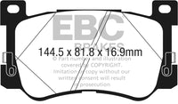 EBC 2017+ Genesis G90 5.0L Greenstuff Front Brake Pads - Burkken Auto Parts