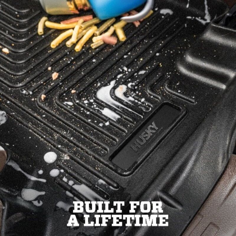 Husky Liners 14-20 Nissan Rogue / 14-15 Nissan X-Trail 2nd Row Floor Liner - Black