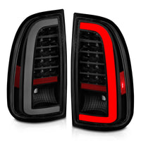ANZO 00-06 Toyota Tundra (Std. Bed/Reg Cab) LED Taillights w/Light Bar Black Housing Smoke Lens - Burkken Auto Parts