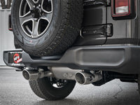 aFe Rebel Series 2.5in 409 SS Cat-Back Exhaust w/ Polished Tips 2018+ Jeep Wrangler (JL) V6 3.6L - Burkken Auto Parts
