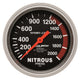 Autometer 2-5/8in 0-2000 PSI Mechanical Nitrous Pressure Sport-Comp Gauge - Burkken Auto Parts