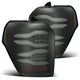 AlphaRex 10-21 Toyota 4Runner PRO-Series LED Tail Lights Jet Black - Burkken Auto Parts