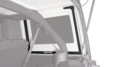 Rhino-Rack 07-18 Jeep Wrangler JK 4 Door 3 Base Backbone Mounting System - Burkken Auto Parts