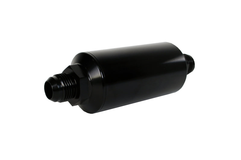 Aeromotive In-Line Filter - (AN-10) 100 Micron Stainless Steel Element Black Anodize Finish - Burkken Auto Parts