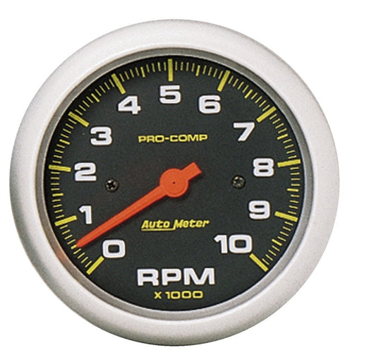 Autometer 3 3/8in Pro-Comp In-Dash 10000 RPM Tachometer - Burkken Auto Parts