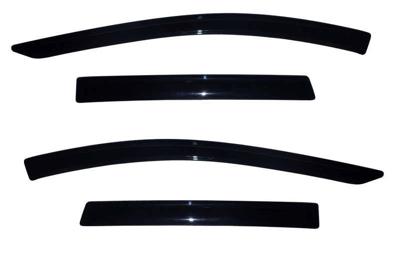 AVS 13-18 Ford Escape Ventvisor Outside Mount Window Deflectors 4pc - Smoke - Burkken Auto Parts