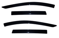 AVS 13-18 Ford Escape Ventvisor Outside Mount Window Deflectors 4pc - Smoke - Burkken Auto Parts