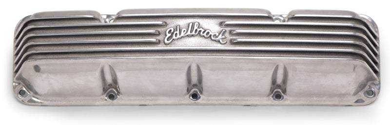 Edelbrock Valve Cover Classic Series AMC/Jeep 1967-91 290-401 CI V8 Polshed - Burkken Auto Parts