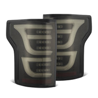 AlphaRex 15-20 Ford F150 Luxx-Series LED Tail Lights Alpha-Black - Burkken Auto Parts