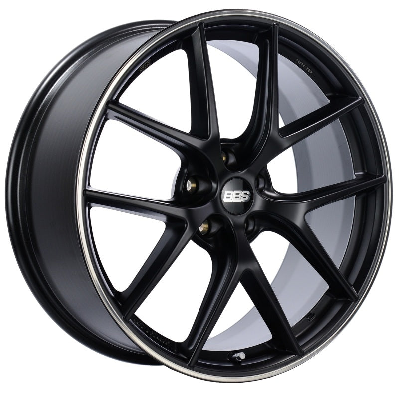 BBS CI-R 20x11.5 5x120 ET52 Satin Black Rim Protector Wheel -82mm PFS/Clip Required - Burkken Auto Parts