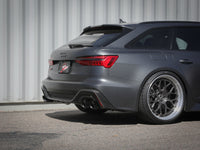 aFe 20-22 Audi RS6 Avant V8 4L (tt) MACH Force-Xp 3in to 2.5in 304 SS Cat-Back Exhaust w/ Black Tip - Burkken Auto Parts