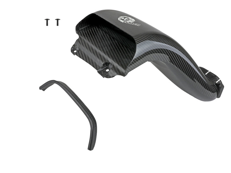 aFe Quantum Cold Air Intake System Scoop 18-20 Ford F150 EcoBoost V6-3.5L/2.7L - Carbon Fiber - Burkken Auto Parts