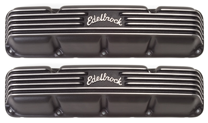 Edelbrock Valve Cover Classic Series AMC/Jeep 1967-91 290-401 CI V8 Black - Burkken Auto Parts
