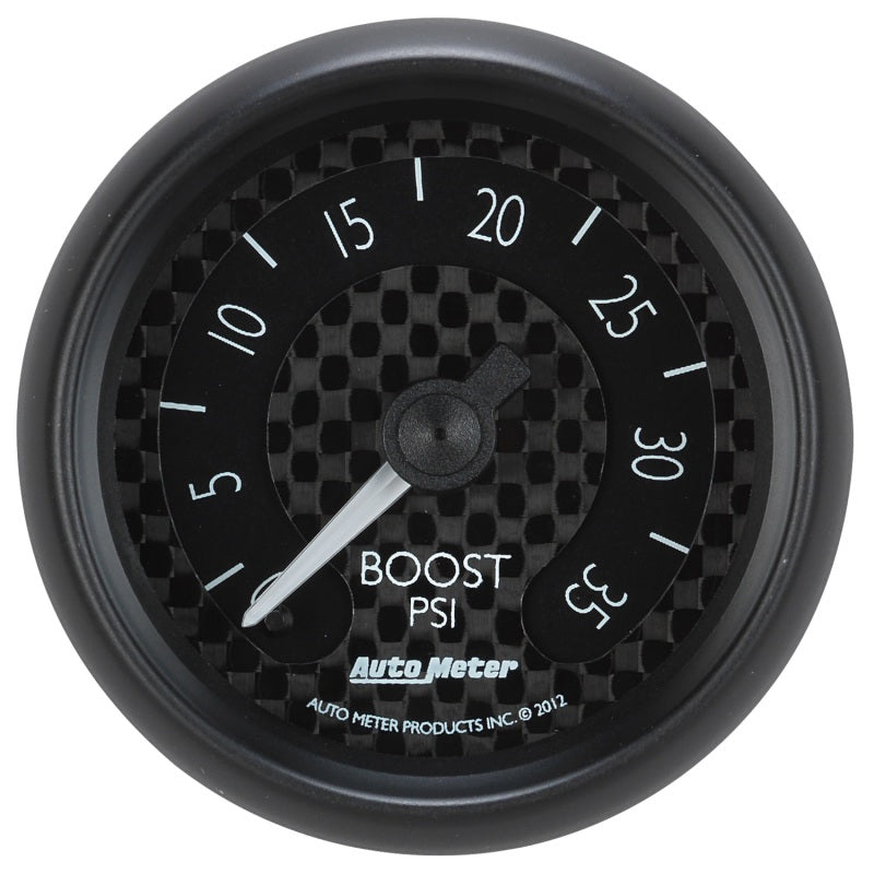 Autometer GT Series 52mm Mechanical 0-35 psi Boost Gauge - Burkken Auto Parts