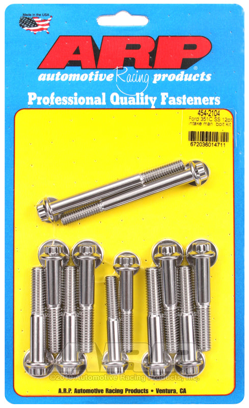 ARP Ford 351C SS 12pt Intake Manifold Bolt Kit - Burkken Auto Parts
