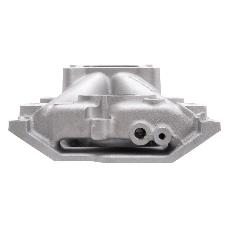 Edelbrock Manifold SBC Victor E-Tec EFI Satin - Burkken Auto Parts