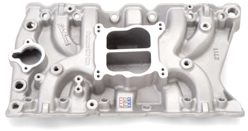 Edelbrock Performer Olds 350 Manifold (Non-Egr) - Burkken Auto Parts