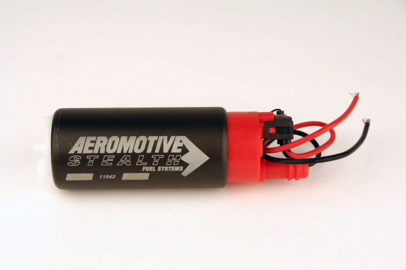 Aeromotive 340 Series Stealth In-Tank E85 Fuel Pump - Offset Inlet - Inlet Inline w/Outlet - Burkken Auto Parts