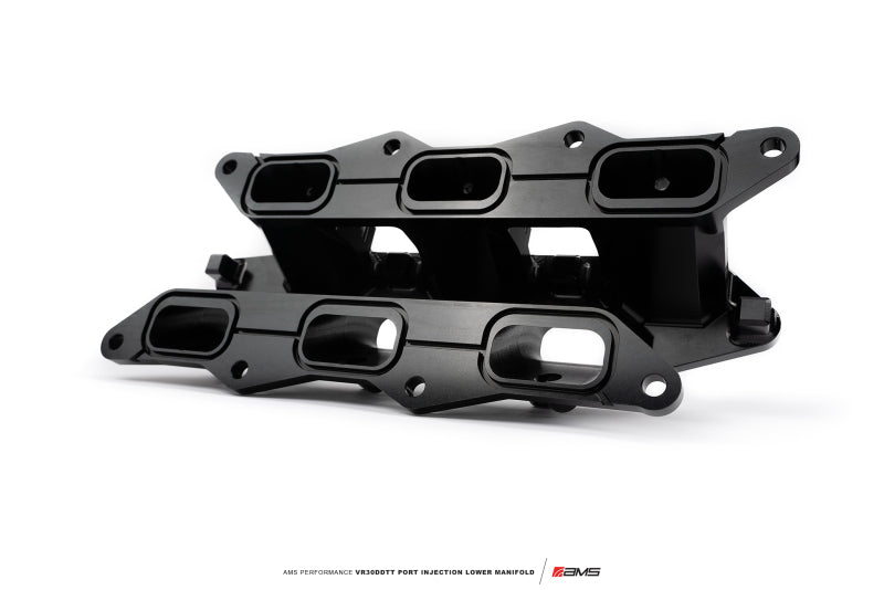 AMS Performance 2023+ Nissan Z Port Injection Lower Manifold - Black - Burkken Auto Parts