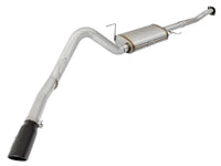 aFe MACHForce XP SS Exhaust 3in to 3.5in Cat-Back w/ Black Tip 15 Ford F-150 EcoBoost V6 2.7/3.5Ltt - Burkken Auto Parts