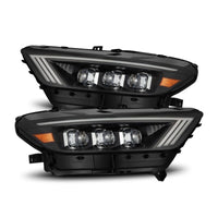 AlphaRex 15-17 Ford Mustang NOVA Series LED Projector Headlights Blk - Burkken Auto Parts