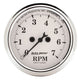 Autometer 2 1/16 inch 7000rpm Old Tyme Tachometer (52.4mm) - Burkken Auto Parts