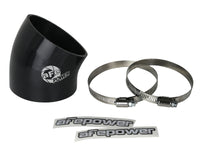 aFe MagnumFORCE Air Intake System Spare Parts Kit 3-1/2in ID x 30 Deg. Silicone Elbow Coupler -Black - Burkken Auto Parts