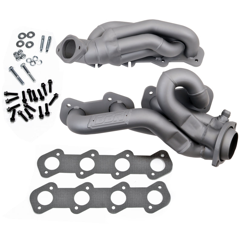 BBK 96-04 Mustang GT Shorty Tuned Length Exhaust Headers - 1-5/8 Titanium Ceramic - Burkken Auto Parts