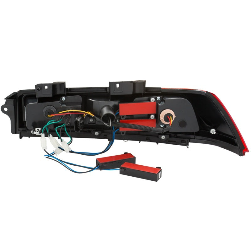 ANZO 2014-2015 Chevrolet Camaro LED Taillights Smoke - Burkken Auto Parts