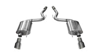 Corsa 2015-2017 Ford Mustang GT 5.0 3in Axle Back Exhaust Polish Dual Tips (Touring) - Burkken Auto Parts