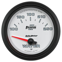 Autometer Phantom II 2-5/8in 100-250 Degrees F Electrical Water Temperature Gauge - Burkken Auto Parts