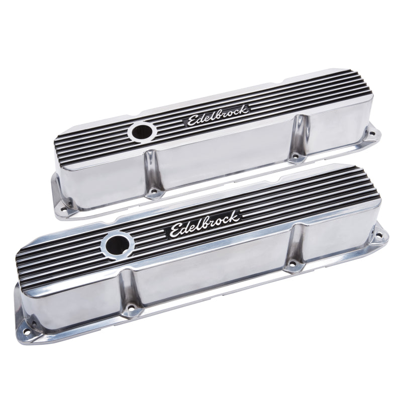 Edelbrock Valve Cover Elite II Chrysler 383-440 Big Block V8 Polished - Burkken Auto Parts
