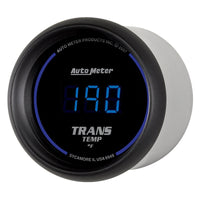 Autometer 52.4mm Black Digital Trans Temperature Gauge - Burkken Auto Parts