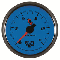 AutoMeter Gauge Fuel Pressure 2-1/16in. 15PSI Digital Stepper Motor C2 - Burkken Auto Parts