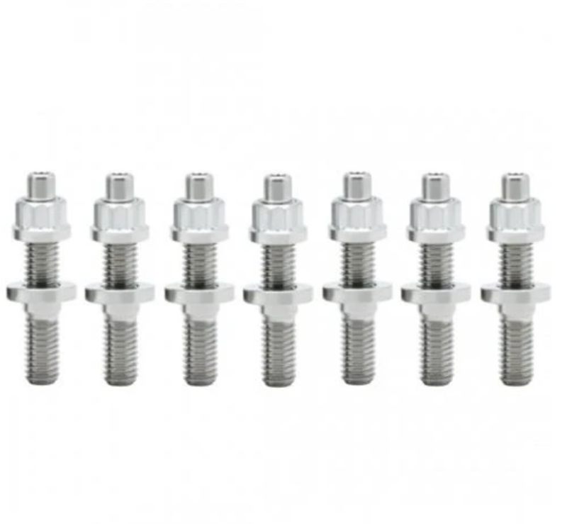 BLOX Racing SUS303 Stainless Steel Exhaust Manifold Stud Kit M8 x 1.25mm 45mm in Length - 7-piece - Burkken Auto Parts