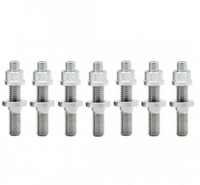 BLOX Racing SUS303 Stainless Steel Exhaust Manifold Stud Kit M8 x 1.25mm 45mm in Length - 7-piece - Burkken Auto Parts