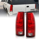 ANZO 1988-1999 Chevy C1500 Taillight Red/Clear Lens w/ Circuit Board(OE Replacement) - Burkken Auto Parts